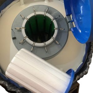 50L cryogenic liquid Nitrogen dewar YDS-50-125 grove